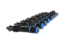 Load image into Gallery viewer, Ford Racing 55 LB/HR at 40PSI Fuel Injector Set 8 Pack - Installation View