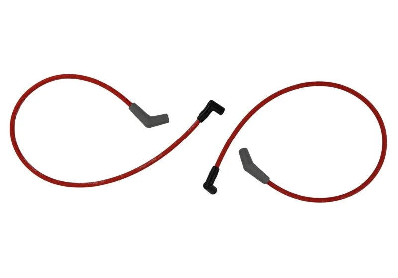 Ford Racing 9mm Spark Plug Wire Sets - Red - Side View