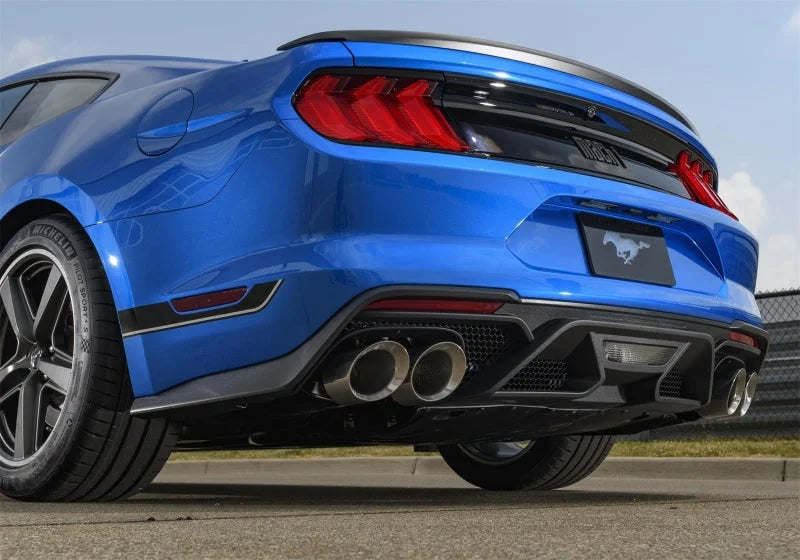 Ford Racing Active Exhaust Upgrade Kit fits 2018-2023 Ford Mustang GT 5.0L - Back View