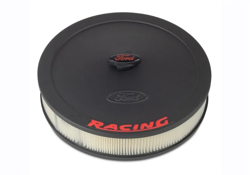 Ford Racing Air Cleaner Kit - Black Crinkle Finish w/ Red Emblem - Additional View 5