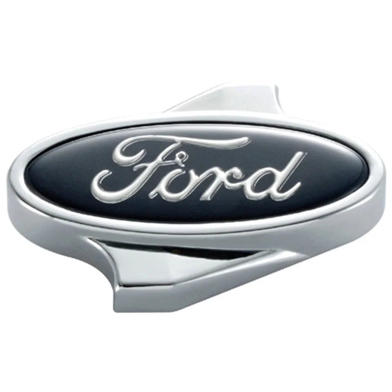 Ford Racing Air Cleaner Nut w/ Ford Logo - Chrome - Main Product View