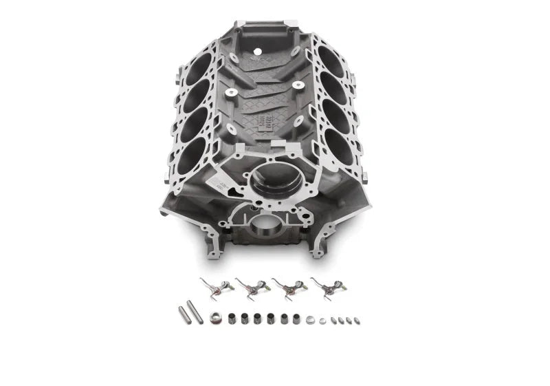 Ford Racing Aluminum Engine Block fits 5.2L Gen 3 Coyote - Back View