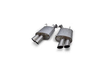 Load image into Gallery viewer, Ford Racing Axle Back QUAD TIP Mufflers with Rear Lower VALENCE fits 2013 Ford Mustang Boss 302 / 2013-2014 Ford Mustang GT