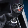 Load image into Gallery viewer, Ford Racing Black Carbon Fiber 6 Speed Shift Knob fits 2013-2017 Ford Focus S / 2017 Ford Focus SEL ST - Side View