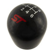 Load image into Gallery viewer, Ford Racing Black Carbon Fiber 6 Speed Shift Knob fits 2013-2017 Ford Focus S / 2017 Ford Focus SEL ST - Installation View