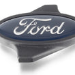 Load image into Gallery viewer, Ford Racing Black Finish Ford Logo Air Cleaner Nut - Back View