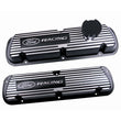 Load image into Gallery viewer, Ford Racing Black Satin Valve Covers Racing EFI - Main Product View