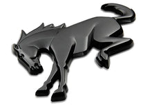 Load image into Gallery viewer, Ford Racing Bronco Rear Emblem - Matte Black - Main Product View