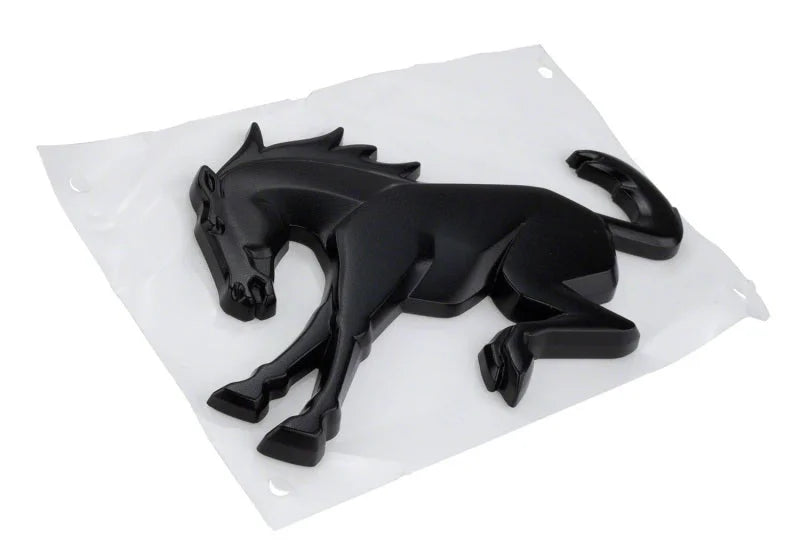 Ford Racing Bronco Rear Emblem - Matte Black - Additional View 8