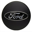 Load image into Gallery viewer, Ford Racing Car Black and Chrome Wheel Cap - Main Product View