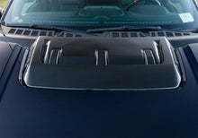 Load image into Gallery viewer, Ford Racing Carbon Fiber Hood Vent - Gloss fits 2021-2025 Ford F-150 Raptor - Installation View