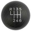 Load image into Gallery viewer, Ford Racing Carbon Fiber Shift Knob 6 Speed fits 2015-2025 Ford Mustang - Main Product View