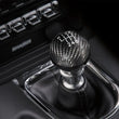 Load image into Gallery viewer, Ford Racing Carbon Fiber Shift Knob 6 Speed fits 2015-2025 Ford Mustang - Installation View