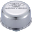 Load image into Gallery viewer, Ford Racing Chrome Breather Cap w/ Ford Mustang Logo - Main Product View