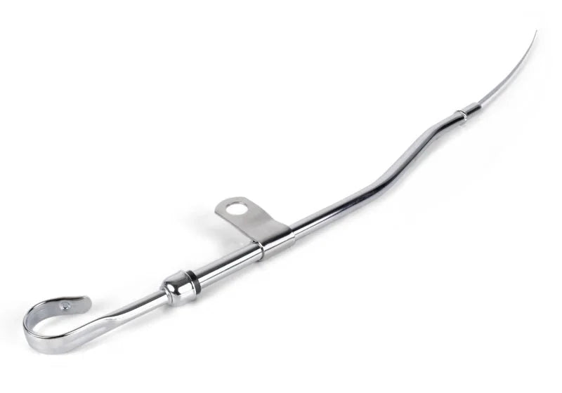 Ford Racing Chrome Handle/Chrome Tube Dipstick Kit - Side View