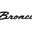 Load image into Gallery viewer, Ford Racing Classic Script Fender Badge Kit - Gloss Black fits 2021-2025 Ford Bronco - Installation View