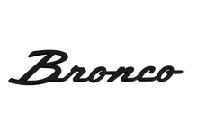 Load image into Gallery viewer, Ford Racing Classic Script Fender Badge Kit - Gloss Black fits 2021-2025 Ford Bronco - Installation View