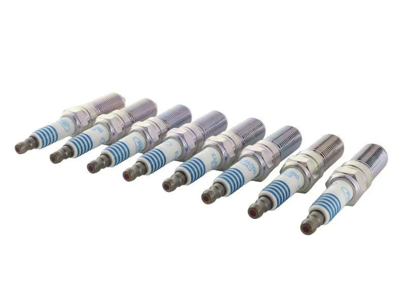 Ford Racing Cold Spark Plug Set fits 2011-2021 Ford F-150 / Mustang GT 5.0L - Back View