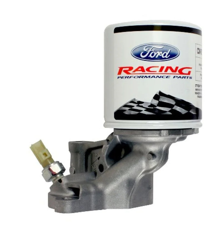 Ford Racing Coyote Gen 2 Oil Filter Adapter Kit - Back View