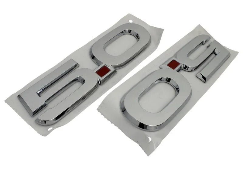 Ford Racing Fender Emblem Chrome fits Ford Mustang / 2015-2023 Ford Mustang GT 5.0L / 2015 Ford Mustang GT 50 Years LIMITE...