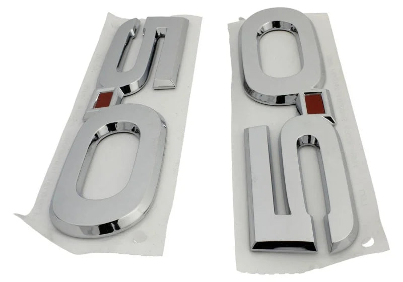 Ford Racing Fender Emblem Chrome fits Ford Mustang / 2015-2023 Ford Mustang GT 5.0L / 2015 Ford Mustang GT 50 Years LIMITE...