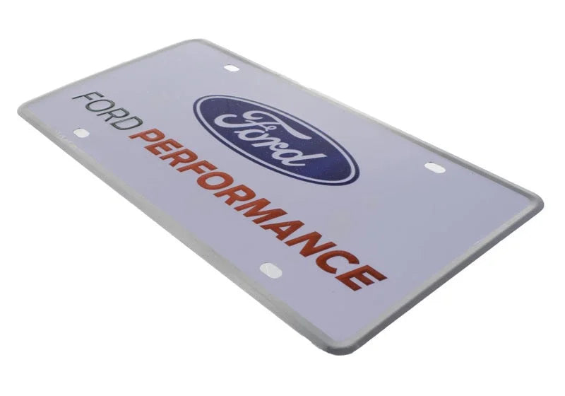 Ford Racing Ford Performance License Plate - Single - Back View