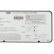 Load image into Gallery viewer, Ford Racing Ford Performance Slim License Plate Frame - Black Stainless Steel - Side View