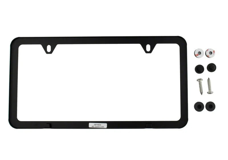 Ford Racing Ford Performance Slim License Plate Frame - Black Stainless Steel - Additional View 5