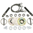 Load image into Gallery viewer, Ford Racing Hood Latch &amp; Pin Kit - Main Product View