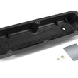 Load image into Gallery viewer, Ford Racing Logo Die-Cast Black Valve Covers - Side View