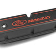 Load image into Gallery viewer, Ford Racing Logo Die-Cast Black Valve Covers - Additional View 6