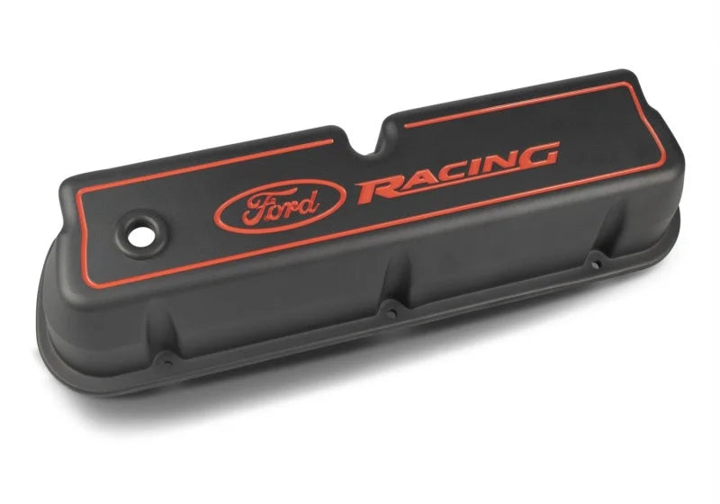 Ford Racing Logo Die-Cast Black Valve Covers - Additional View 6