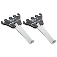 Load image into Gallery viewer, Ford Racing Logo Wire Loom Chrome Base/Black - Main Product View