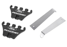 Load image into Gallery viewer, Ford Racing Logo Wire Loom Chrome Base/Black - Side View