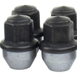 Load image into Gallery viewer, Ford Racing M14 x 1.5 Black Lug Nut - Set of 24 - Installation View