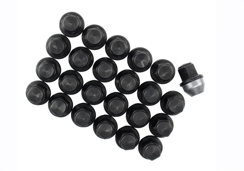 Ford Racing M14 x 1.5 Black Lug Nut - Set of 24 - Additional View 5