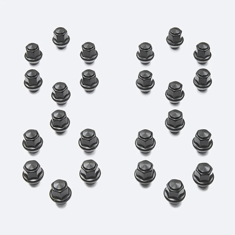 Ford Racing M14 x 1.5 Black Lug Nut - Set of 24 - Additional View 6