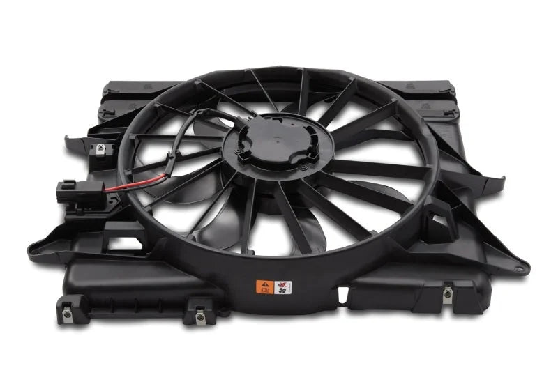 Ford Racing Performance Cooling Fan fits 2005-2014 Ford Mustang - Side View