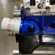 Load image into Gallery viewer, Ford Racing Push Rod V8 90 Degree Billet Oil Filter Adapter - Side View