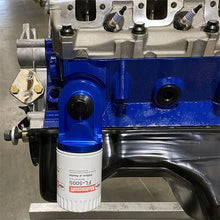 Load image into Gallery viewer, Ford Racing Push Rod V8 90 Degree Billet Oil Filter Adapter - Additional View 8