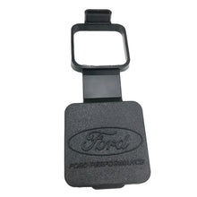Load image into Gallery viewer, Ford Racing Rubber 2in Hitch Receiver Cover w/Ford Oval/Ford Performance Logo - Main Product View