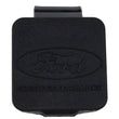 Load image into Gallery viewer, Ford Racing Rubber 2in Hitch Receiver Cover w/Ford Oval/Ford Performance Logo - Side View