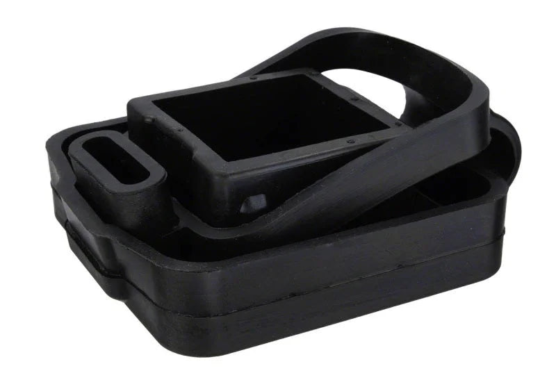 Ford Racing Rubber 2in Hitch Receiver Cover w/Ford Oval/Ford Performance Logo - Installation View