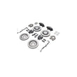 Load image into Gallery viewer, Ford Racing Six Piston 15-inch Brake Upgrade Kit fits 2005-2014 Ford Mustang - Side View