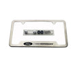 Load image into Gallery viewer, Ford Racing Stainless Steel Ford Performance License Plate Frame - Main Product View