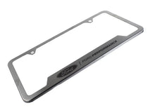 Load image into Gallery viewer, Ford Racing Stainless Steel Ford Performance License Plate Frame - Additional View 7