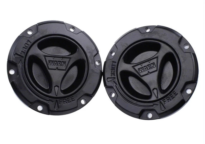 Ford Racing Super Duty Warn Locking Hubs - Side View