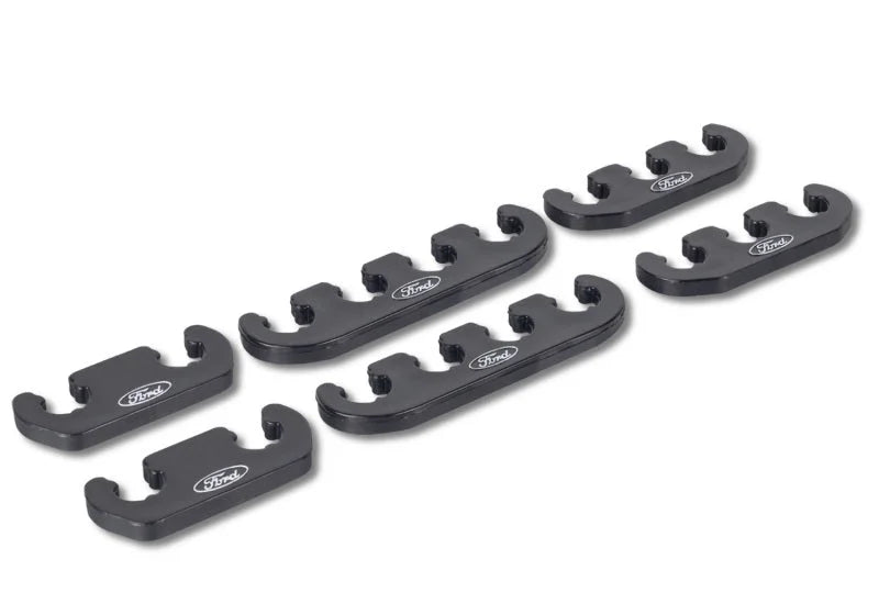 Ford Racing Wire Dividers 4 to 3 to 2 - Black w/ White Ford Logo - Additional View 5