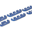 Load image into Gallery viewer, Ford Racing Wire Dividers 4 to 3 to 2 - Blue w/ White Ford Logo - Side View