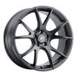 Load image into Gallery viewer, Forgestar CF5V 19x9 / 5x120 BP / ET38 / 6.5in BS Satin Black Wheel - Side View